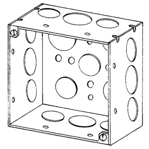Appleton Emerson ETP™ 4 Square 1900 Boxes Screws 2-1/8 in Metallic