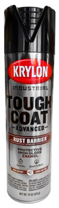 Minerallac Industrial Tough Coat® Acrylic Enamel Paints Black Aerosol