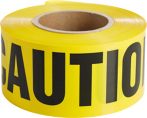 Minerallac Barricade Tape