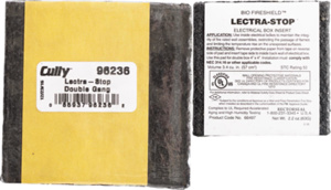 Minerallac Lectra-Stop™ <em class="search-results-highlight">Switch</em> Box Fire-rated Inserts