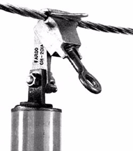 Hubbell Power GH200/G0370 Series Lighting Arrester Accessories 2/0 (Stranded) AWG 8 (Solid) AWG