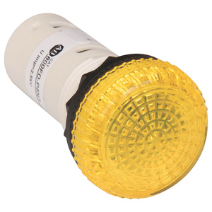 Rockwell Automation 800F Cap for Pilot Light Lens Caps Yellow 22 mm Plastic