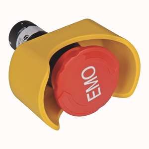 Rockwell Automation 800FD Monolithic Turn-to-Release E-stop Push Buttons 40 mm Emergency Stop No Illumination Plastic Red