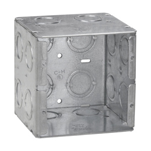 Eaton Crouse-Hinds TP69 Series Steel Masonry Boxes Nongangable 2 Gang 66.50 in³