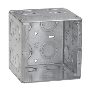 Eaton Crouse-Hinds TP69 Series Steel Masonry Boxes Nongangable 1 Gang 44.00 in³