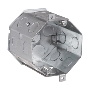 Eaton Crouse-Hinds TP6 Series Octagon Concrete and Hung Ceiling Boxes