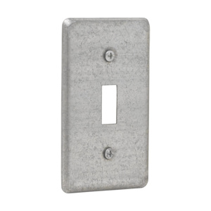 Eaton Crouse-Hinds Utility Box Covers 1 Toggle Switch Steel
