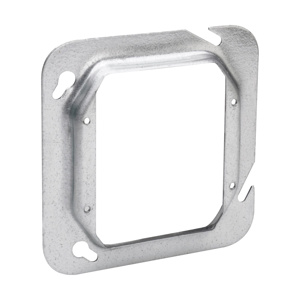 Eaton Crouse-Hinds TP5 Raised 2-Device Square Covers Steel