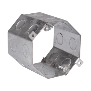 Eaton Crouse-Hinds TP6 Series Octagon Concrete and Hung Ceiling Boxes Gangable 2 Gang 47.00 in³