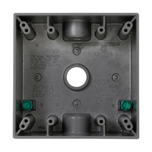 Eaton Crouse-Hinds Weatherproof Outlet Boxes