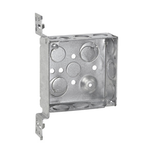 Eaton Crouse-Hinds TP420 Series VPM Bracket Square 1900 Boxes 4 Square Box Bracket - VMS 1-1/2 in Metallic