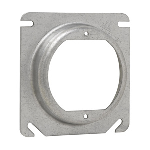 Eaton Crouse-Hinds TP4 Raised Square Covers with Ears Steel