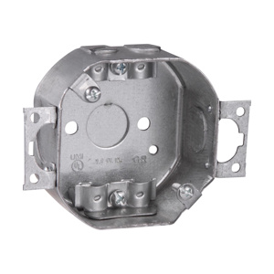Eaton Crouse-Hinds 3-1/2 in Octagon 8B Boxes 1-1/2 in Steel Ears