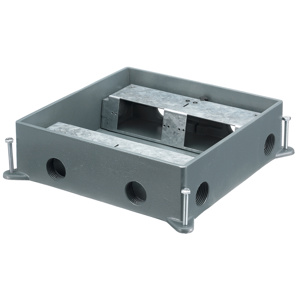 Hubbell Wiring HBLCFB Series Concrete Floor Boxes Recessed