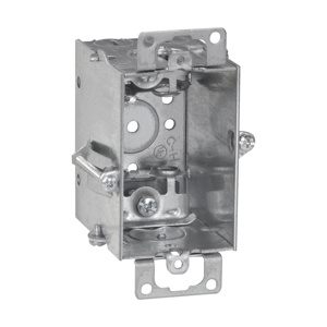 Eaton Crouse-Hinds Metallic Gangable Switch / Outlet Boxes