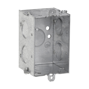 Eaton Crouse-Hinds Metallic Gangable Switch / Outlet Boxes Eaton Crouse-Hinds Metallic Gangable Switch / Outlet Boxes