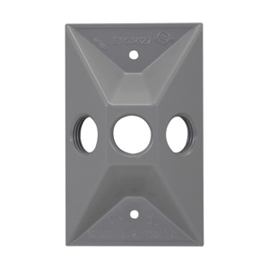 Eaton Crouse-Hinds Weatherproof Outlet Box Covers