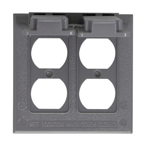 Eaton Crouse-Hinds Weatherproof Outlet Box Covers