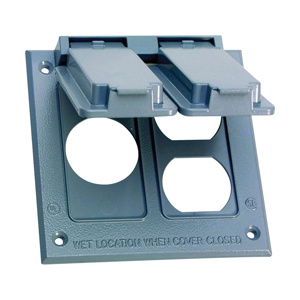 Eaton Crouse-Hinds Weatherproof Outlet Box Covers