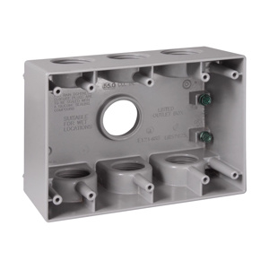 Eaton Crouse-Hinds Weatherproof Outlet Boxes