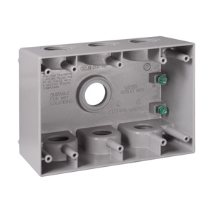 Eaton Crouse-Hinds Weatherproof Outlet Boxes