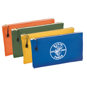 Klein Tools 5140 Assorted Zipper Bags Canvas