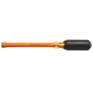 Klein Tools Insulated Nut Drivers 3/8 in Hollow 6 in Not Magnetic