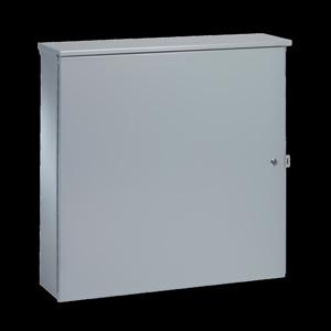 nVent HOFFMAN T90R3 T3-Box Single Door N3R Telephone Cabinets 36 x 36 x 6 in Continuous Hinge Telephone Cabinet Enclosure Steel
