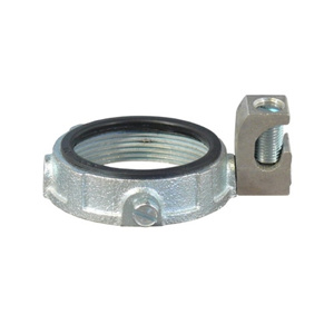 Appleton Emerson GIB Series Insulated Grounding Conduit Bushings 1 in Malleable Iron Insulated