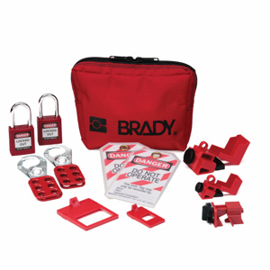 Brady Personal <em class="search-results-highlight">Breaker</em> Lockout Kits Red Nylon