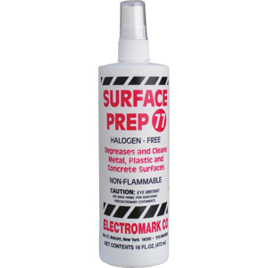 Brady Surface Prep Sprays 16 oz Bottle