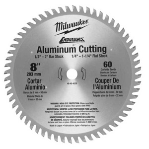 Milwaukee Circular Saw Blades 8 in 60 Tooth