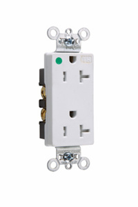 TR26362-HGW RCPT DECO DPLX 5-20R TR HG