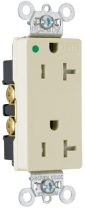 TR26362-HGRED RCPT DECO DPLX 5-20R TR HG