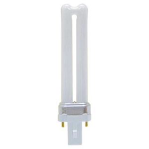 Current Lighting Twin Tube (TT) Compact Fluorescent Lamps 9 W Bi-pin (G23) 2700 K Non-dimmable 82 CRI 600 lm