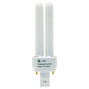 Current Lighting Double Twin Tube (DTT) Compact Fluorescent Lamps 13 W Bi-pin (GX23-2) 3000 K Non-dimmable 82 CRI 810 lm