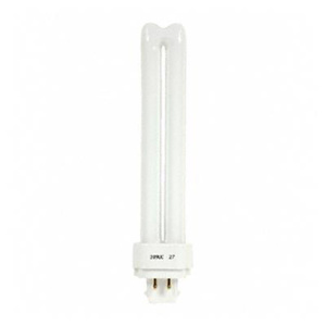 GE Lamps Ecolux® Biax® Series Compact Fluorescent Lamps Double Twin Tube (DTT) CFL 4-pin 4-pin (G24q-3) 2700 K 26 W