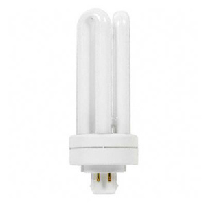 GE Lamps Ecolux® Biax® Series Compact Fluorescent Lamps Triple Twin Tube (TTT) CFL 4-pin 4-pin (GX24q-3) 3500 K 26 W