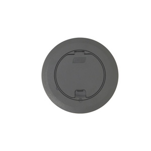 ABB Thomas & Betts 68R-CST Series Cover Plates Lift Lid with Recessed GFCI, Duplex, and 2 Keystone Jack Plates Nonmetallic