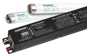 Sylvania Quicktronic® Series Electronic Fluorescent T8 Ballasts Instant Start 2, 3, 4 ft T8 Fluorescent -20 F