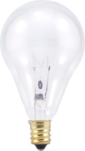 Sylvania A15 Series Incandescent A-line Lamps A15 60 W Candelabra (E12)