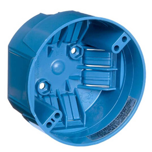ABB Thomas & Betts 4 in Round Fan Boxes 2-1/4 in Polycarbonate Screws