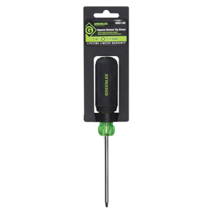 Emerson Greenlee 0153 Square Recess Tip Screwdrivers #2 4 in