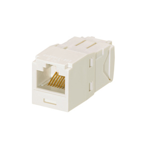 Panduit CJ688TG Mini-Com® Pan-Net® Series Jack Inserts Arctic White RJ45 Cat6