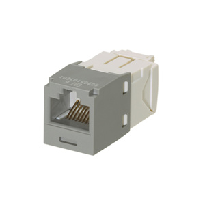 Panduit CJ688TG Mini-Com® Pan-Net® Series Jack Inserts International Gray RJ45 Cat6