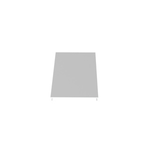 Panduit Panduct® Type C Wire Duct Covers 3-1/4 in x 6 ft White