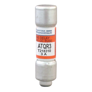 Mersen ATQR Series Time Delay Class CC Fuses 3 A 600 VAC 200/100 kA