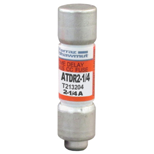 Mersen ATDR Amp-Trap 2000® Series Time Delay Class CC Fuses 2-1/2 A 600 VAC/300 VDC 200/100 kA