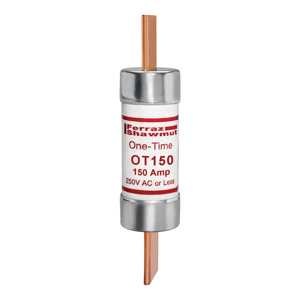 Mersen OT Series One-time General Purpose Class K5 Fuses 150 A 250 V 50/20 kA