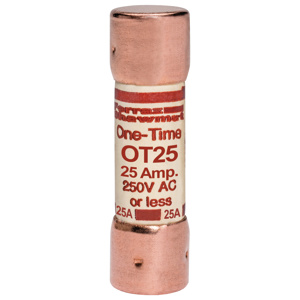 Mersen OT Series One-time General Purpose Class K5 Fuses 25 A 250 V 50/20 kA